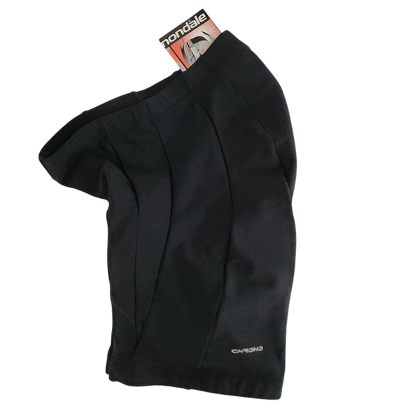 CANNONDALE Chrono Women's Padded Cycling Shorts Size Small Black NWT - Picture 2 of 11